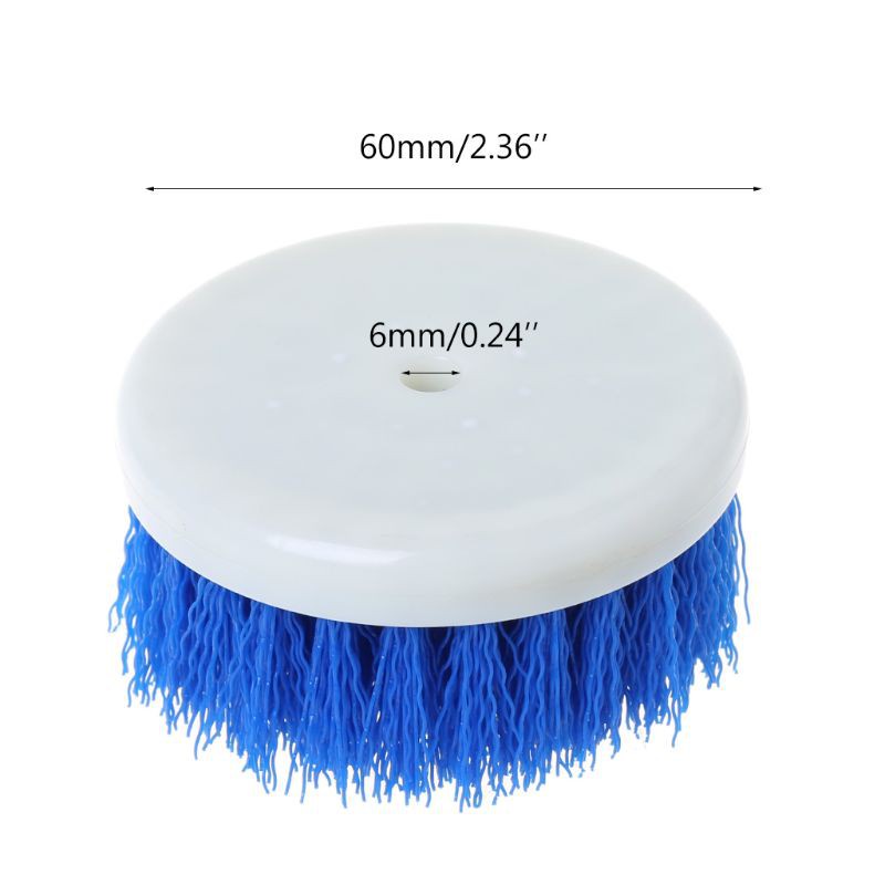 CRE  60mm Drill Powered Scrub Drill Brush Head For Cleaning Ceramic Shower Tub Carpet