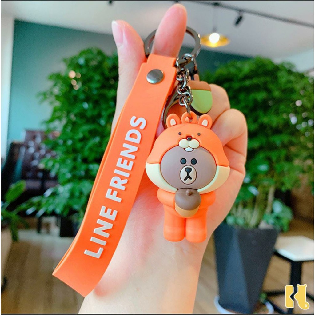 Gantungan kunci Karakter lucu Premium / Keychain karakter Karikatur Lucu