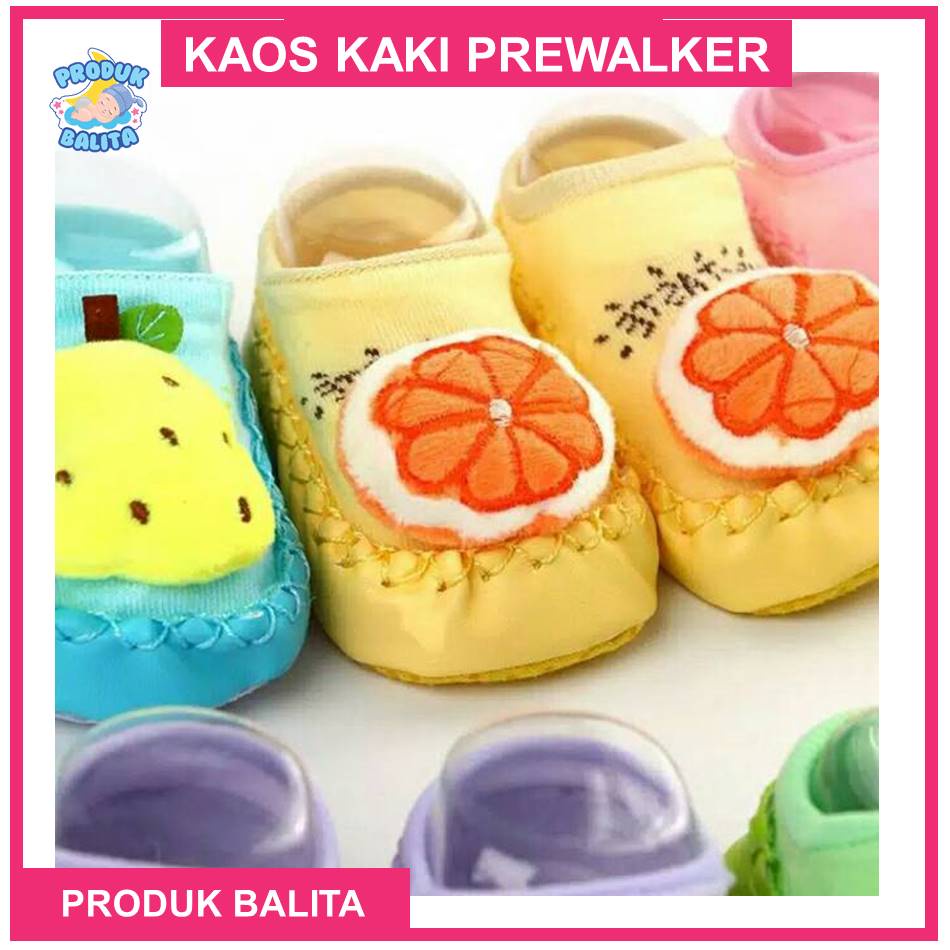 Kaos Kaki Prewalker Kaos Kaki Anak Import Baby Prewalker Shoes Socks Anti Slip