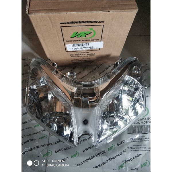 Reflektor lampu depan vario 110 old