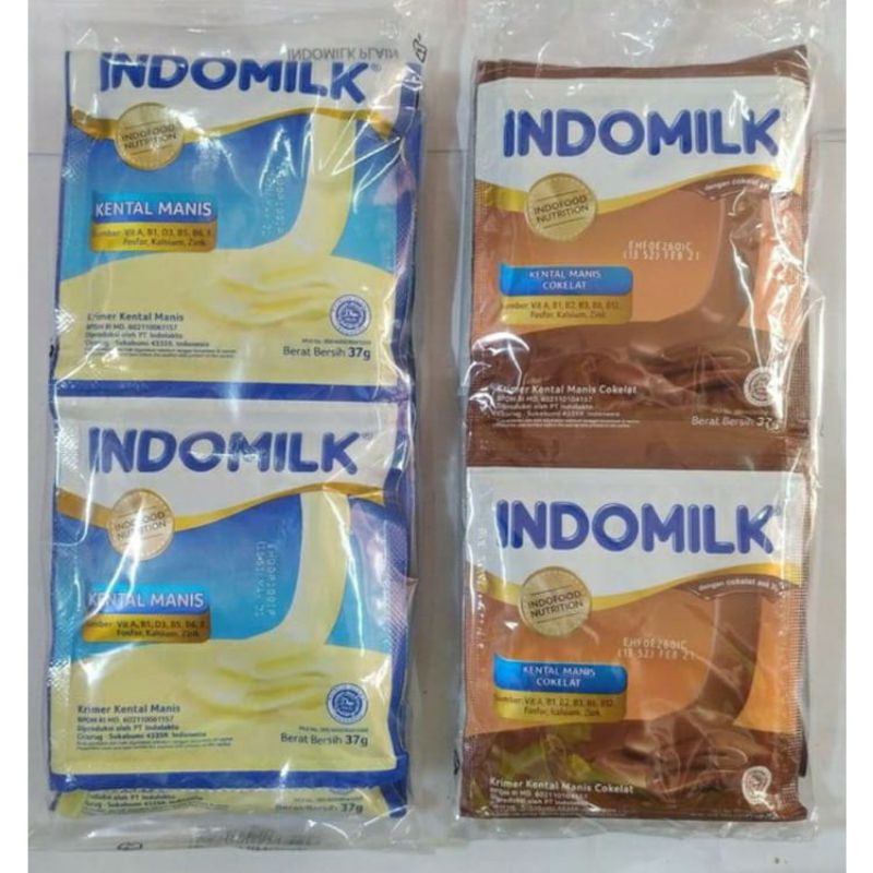 

SUSU INDOMILK KENTAL MANIS 37 GR ISI 6 PCS