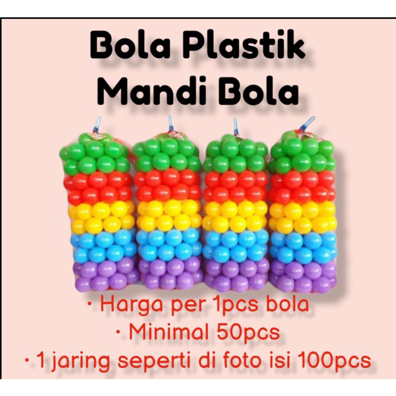 [1PCS] BOLA PLASTIK / MAINAN MANDI BOLA / MANDI BOLA PEKANBARU / BOLA PLASTIK SNI