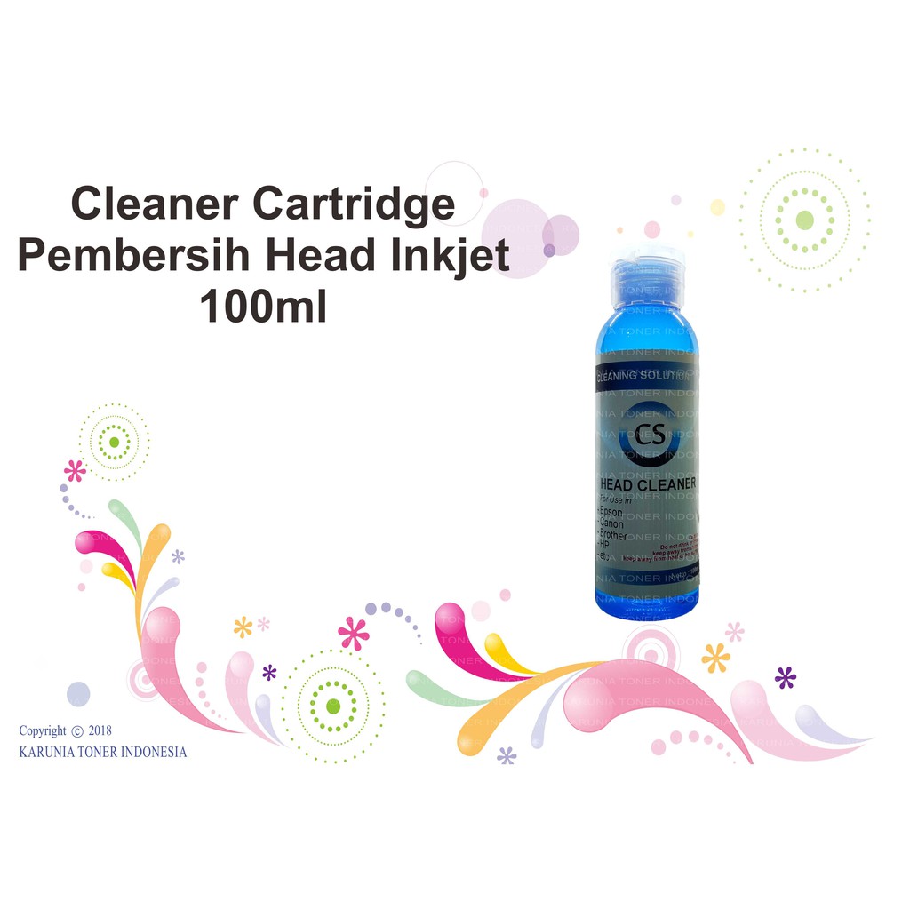 Cleaner Cartridge - Pembersih Head Inkjet - 100ml