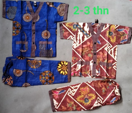 Piyama Batik Anak (produsen Langsung)