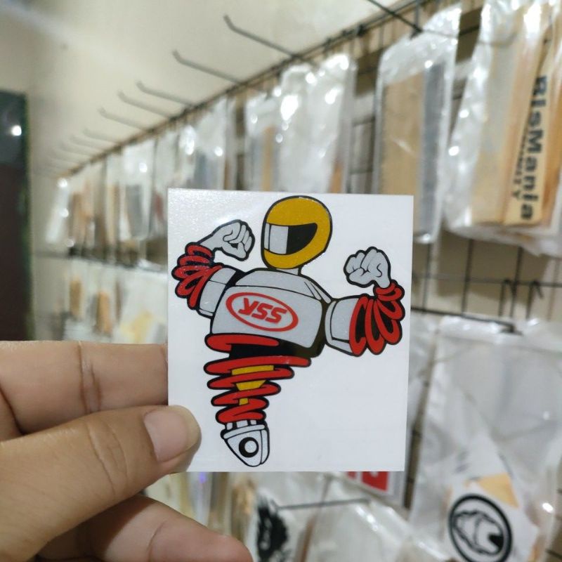 Sticker ROBOT YSS Stiker cutting