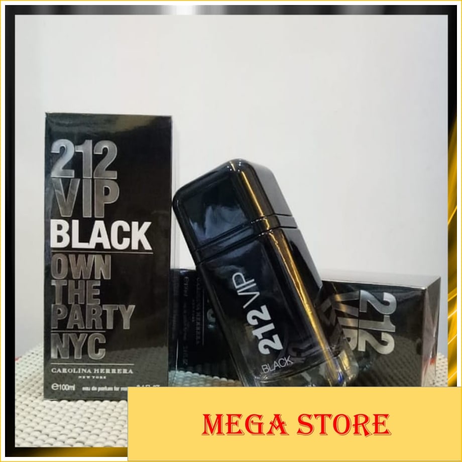 Parfum Original CH 212 VIP Black 100ml EDP for Men