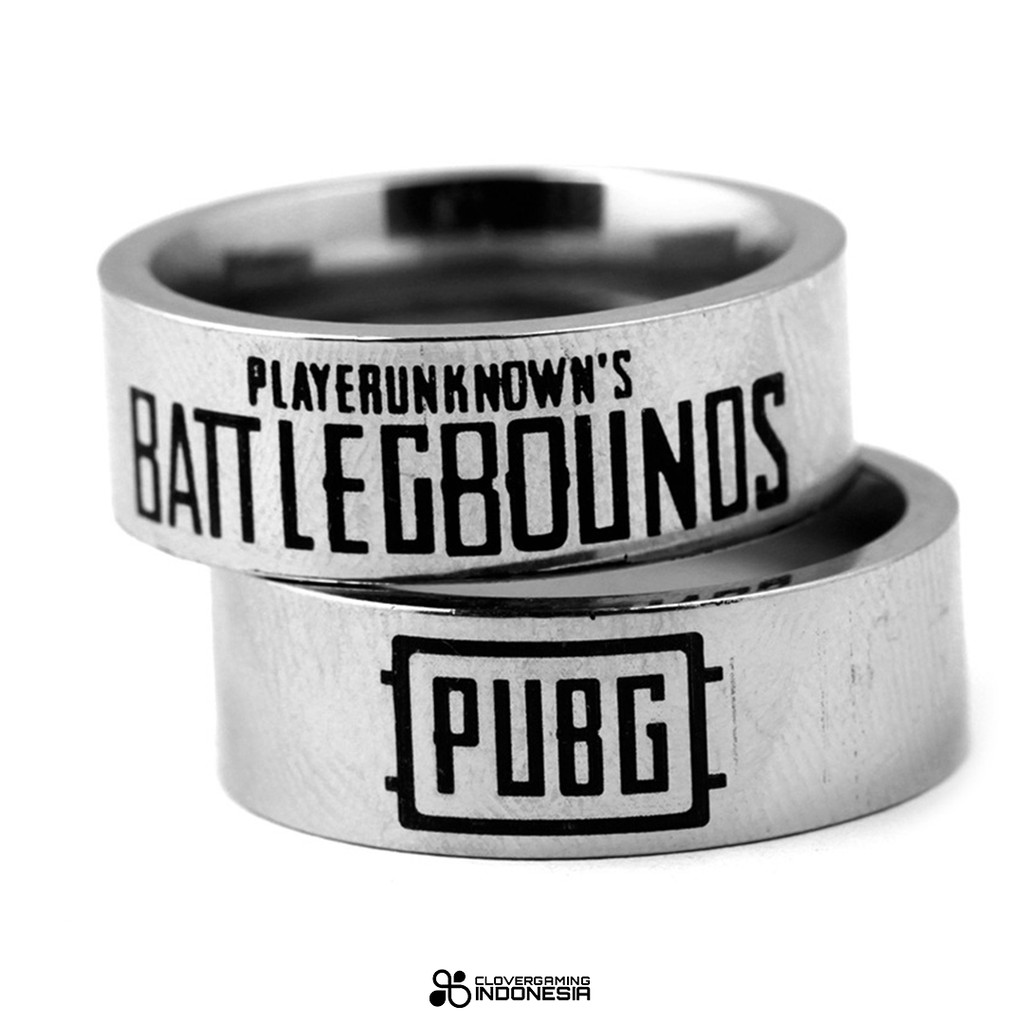 Cincin PUBG Logo - Premium Gaming Player Unknown's Battlegrounds Acc Ring