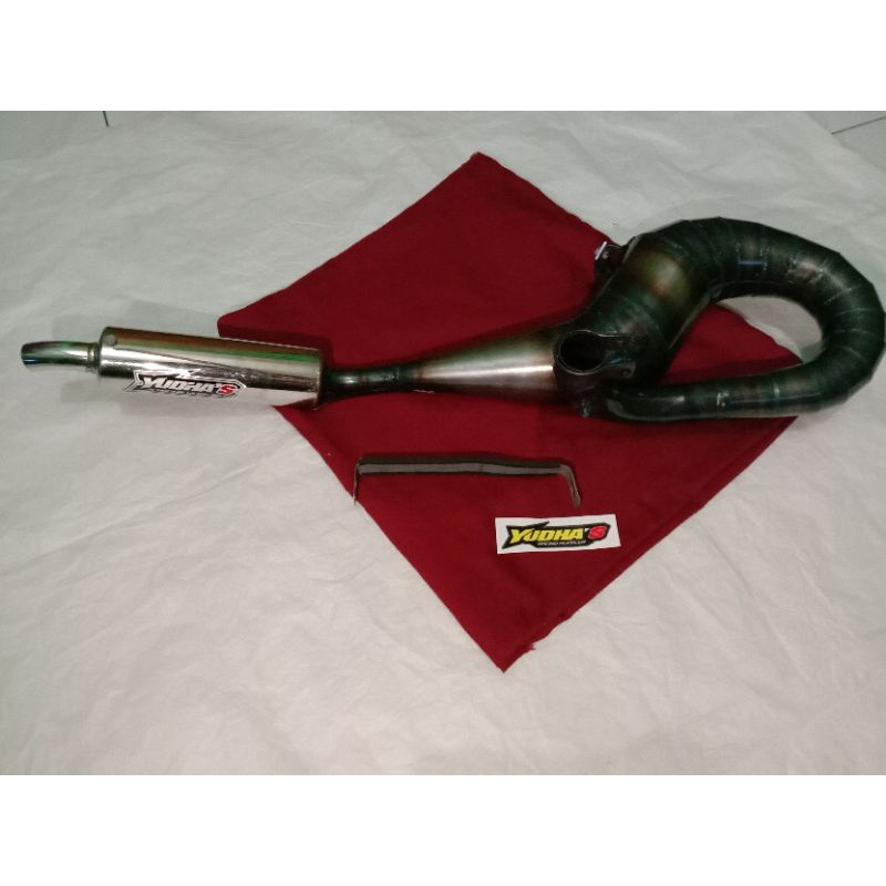 knalpot Vespa racing kanan harian tune up kompetisi ffa murah