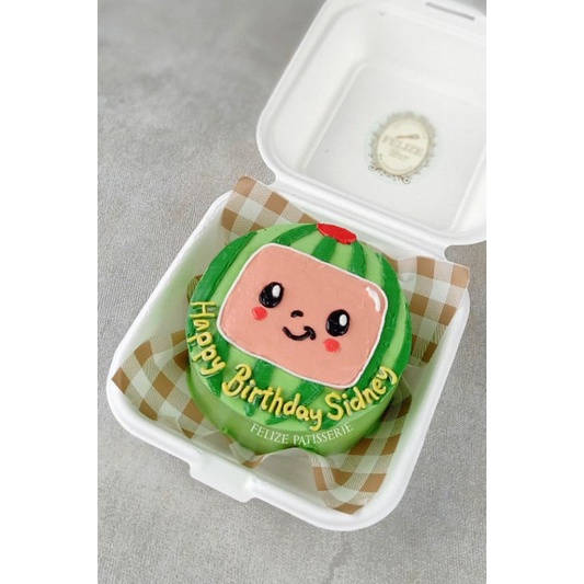 

Korean bento lunch box birthday cake kue ulang tahun anak