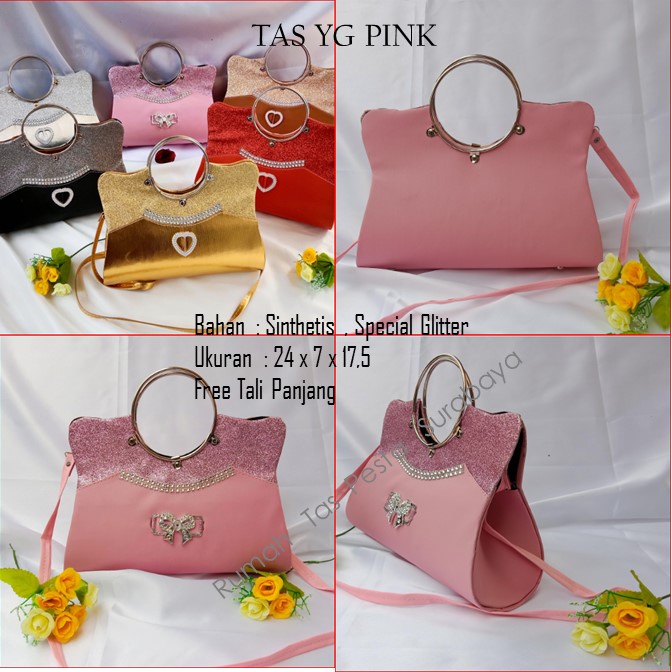 Tas Satin,Tas Clutch,Tas Seserahan,TAS YG PINK