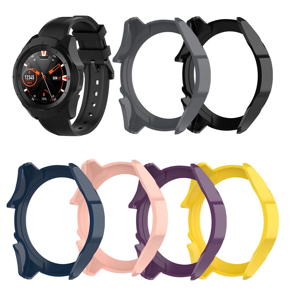 Casing Hard Case Pelindung Layar Smartwatch Ticwatch S2 Bahan PC