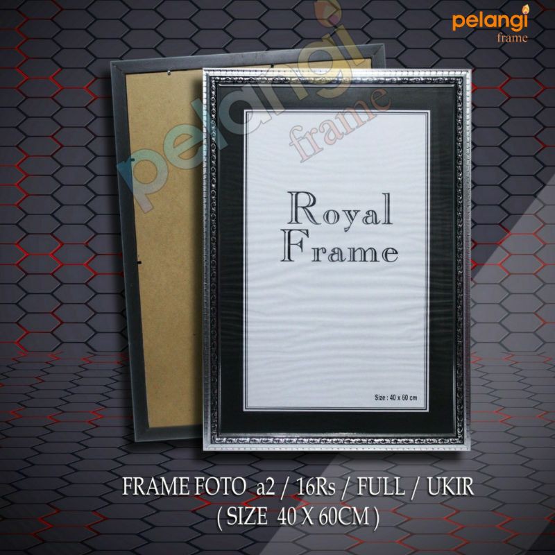 Frame/Bingkai/photo/16R/20R/a2 ukir size 40x60cm