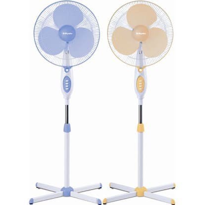 MIYAKO Kipas Angin Stand Fan 16 inch / Kipas Angin Berdiri 16&quot; KAS 1618 B GB - Jaring Besi - Garansi Resmi 1 Tahun