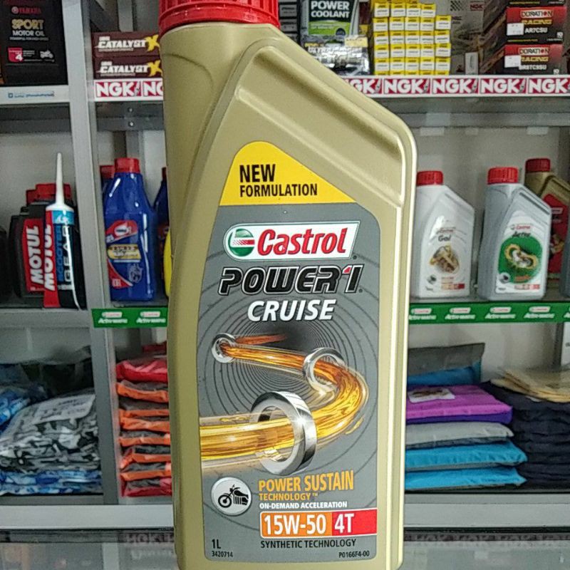 Oli Motor Castrol Power 1 Cruise 15W-50 4T 1L