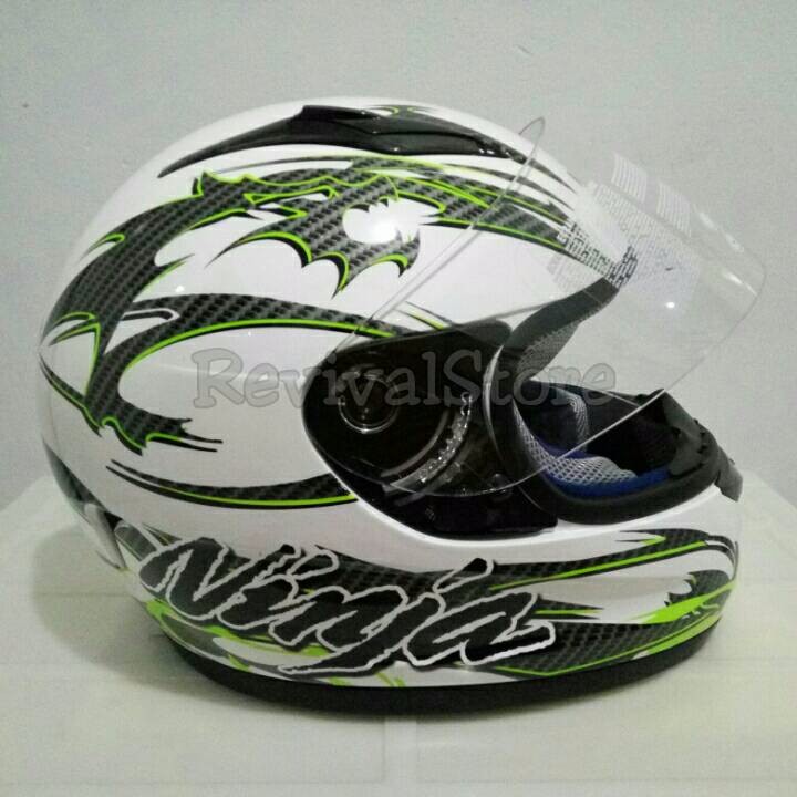 termurah helm ninja rr (base helm KYT) LARIS