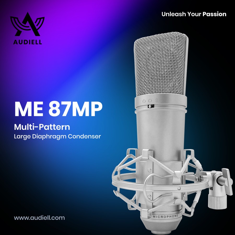 AUDIELL ME87MP ME 87MP Multi Pattern Large Diaphragm Condenser