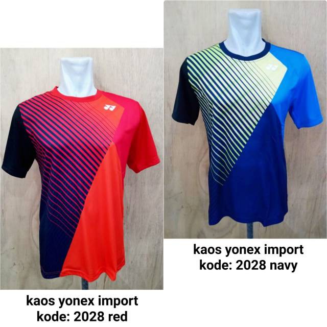 Terbaru  Baju badminton Yonex 2028 kaos badminton yonex kaos yonex import  Limited