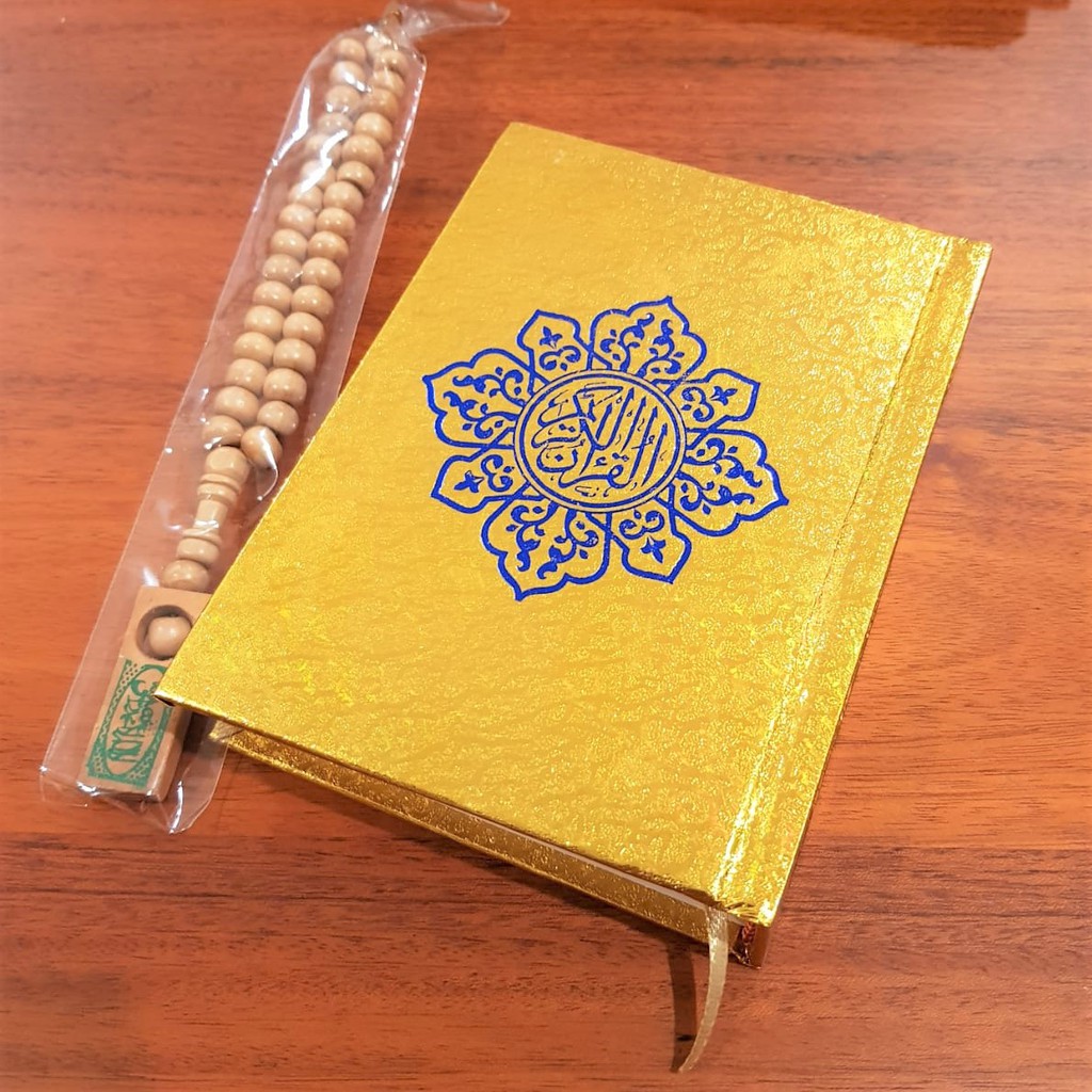 [QA6TSISIP] Al Quran A6 free tasbih + Sisipan Foto Souvenir Tahlil Tahlilan 40 Harian Haul 1000 Hari