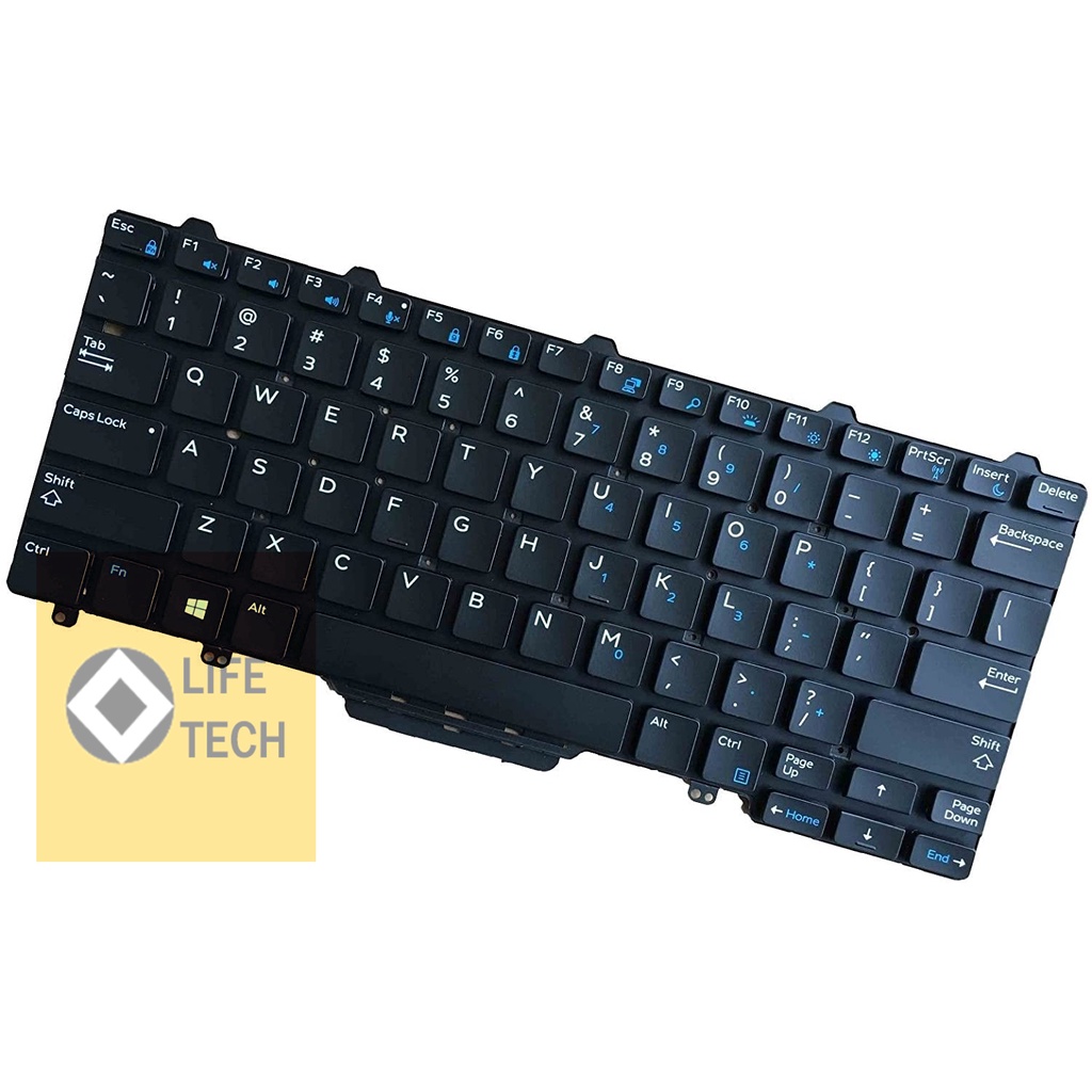Keyboard Laptop Dell Latitude E5250 E7270 E5270 E7250 12-9250 12-7275 11-3150