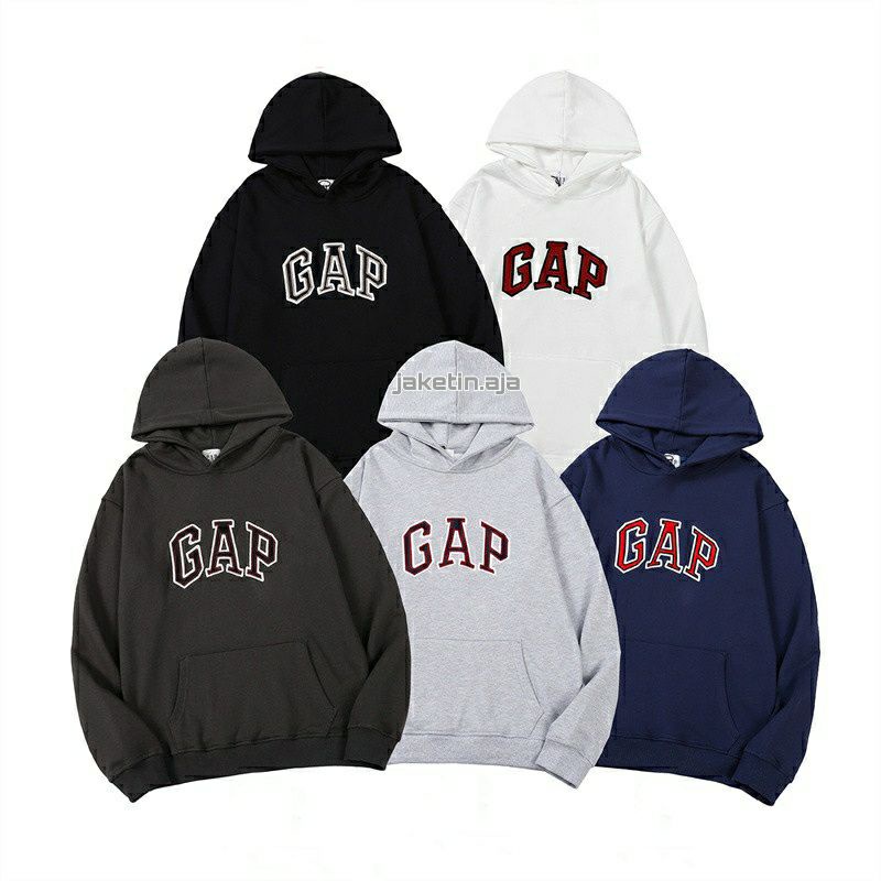 (S - 6XL) Hoodie GAP BIGSIZE OVERSIZE Unisex Sweater GAP Pria Wanita JUMBO Jumper ALL SIZE Urban Style Streetwear