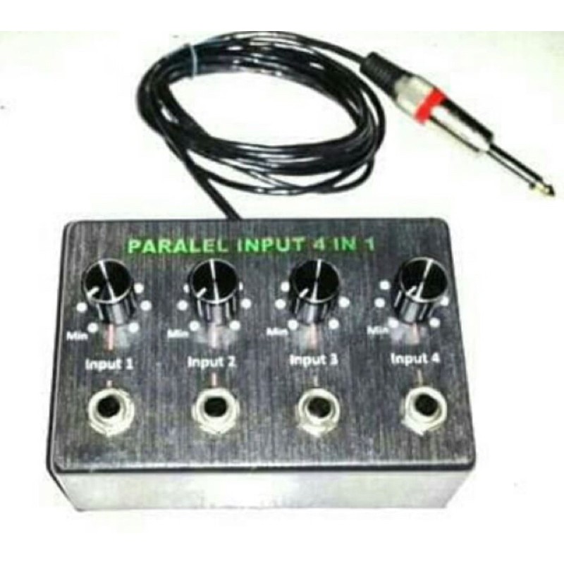 PARALEL INPUT MIC 4 in 1
