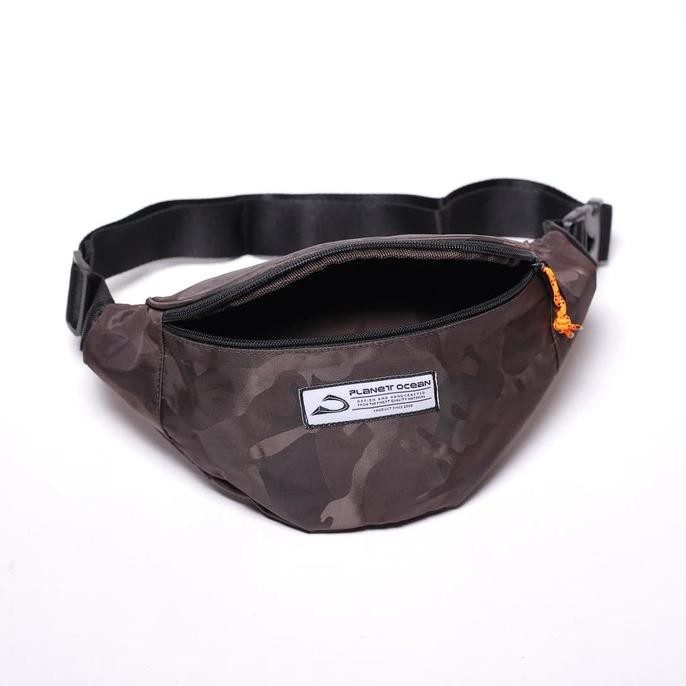 Tas Selempang Waist Bag Planet Ocean Tso 0162Aa Brown Original Pancasonabadi