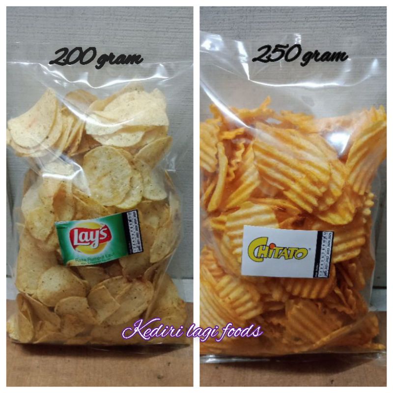 

Snack KLF Lays dan chitato kiloan 200gr promo termurah