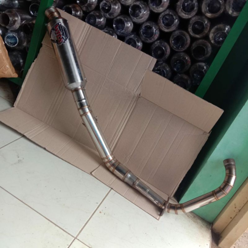 KNALPOT WRX GP5 ROAD RACE SATRIA FU ANDERBON FU CACING