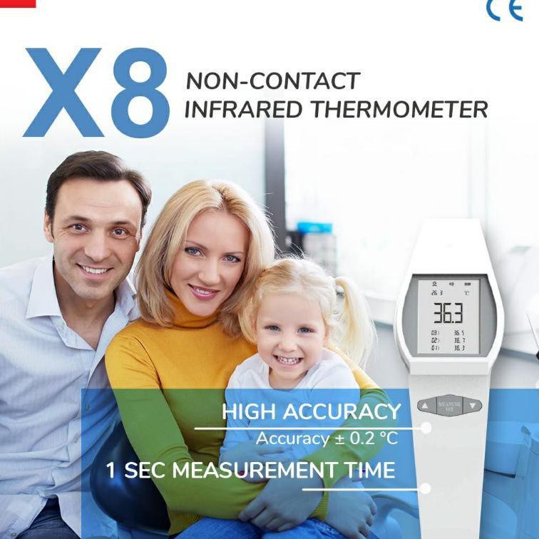 Thermometer infrared digital ESTAR / X8 infrared termometer suhu tubuh 