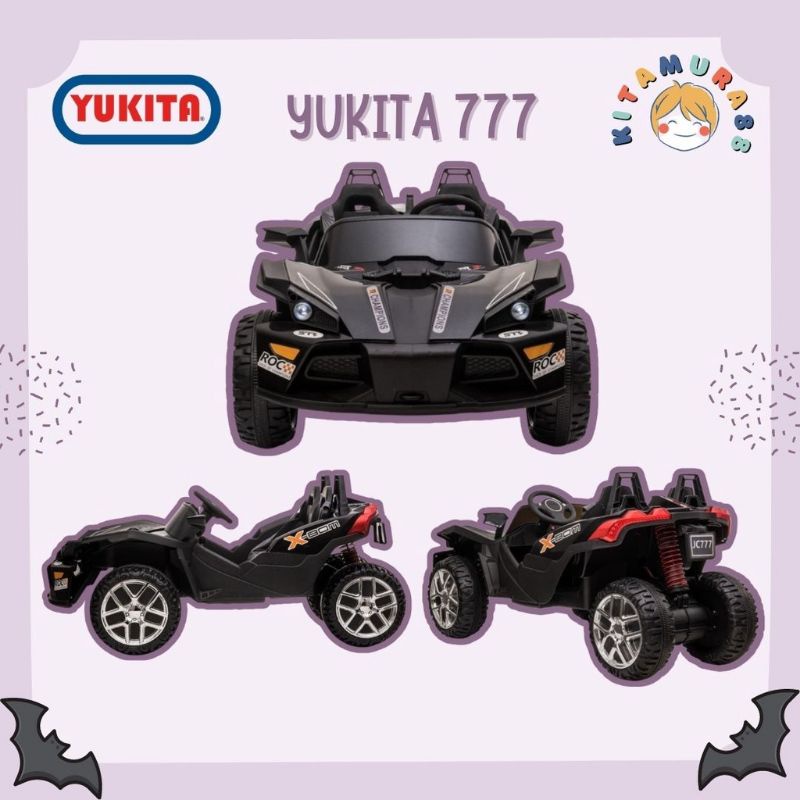 MOBIL AKI ANAK BATMAN CARS JUMBO YUKITA 777 AKI 12VOLT 10AH