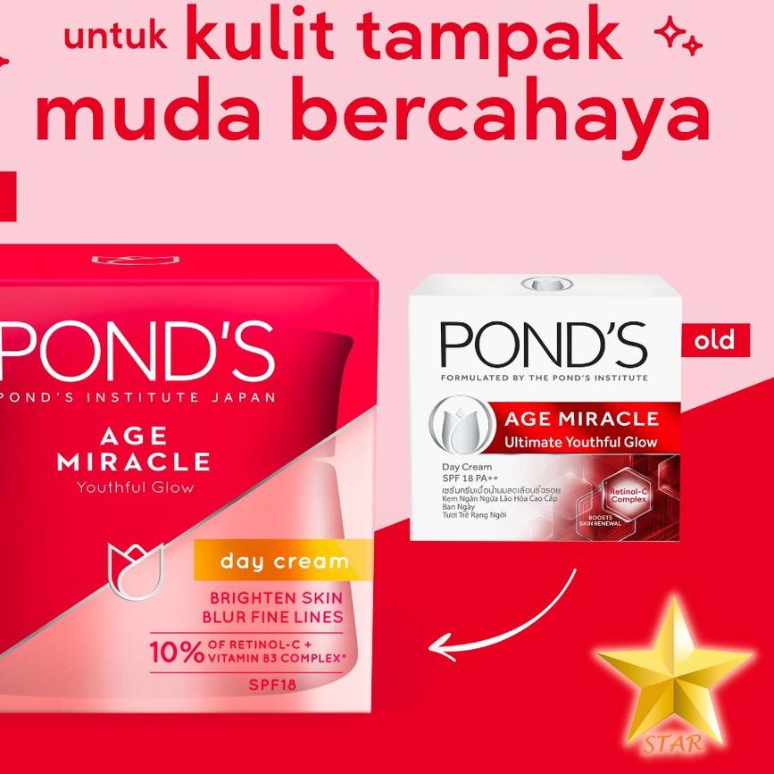 ☛ ORIGINAL Pond's Age Miracle Ultimate Youthful Glow Day Cream / Night Cream / Cleanser Sabun / Eye 
