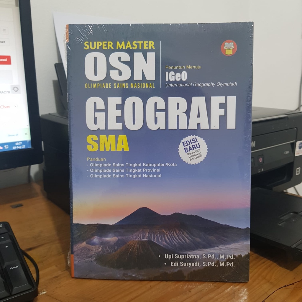 BUKU OLIMPIADE GEOGRAFI / SUPER MASTER OSN GEOGRAFI SMA/MA - YRAMA WIDYA