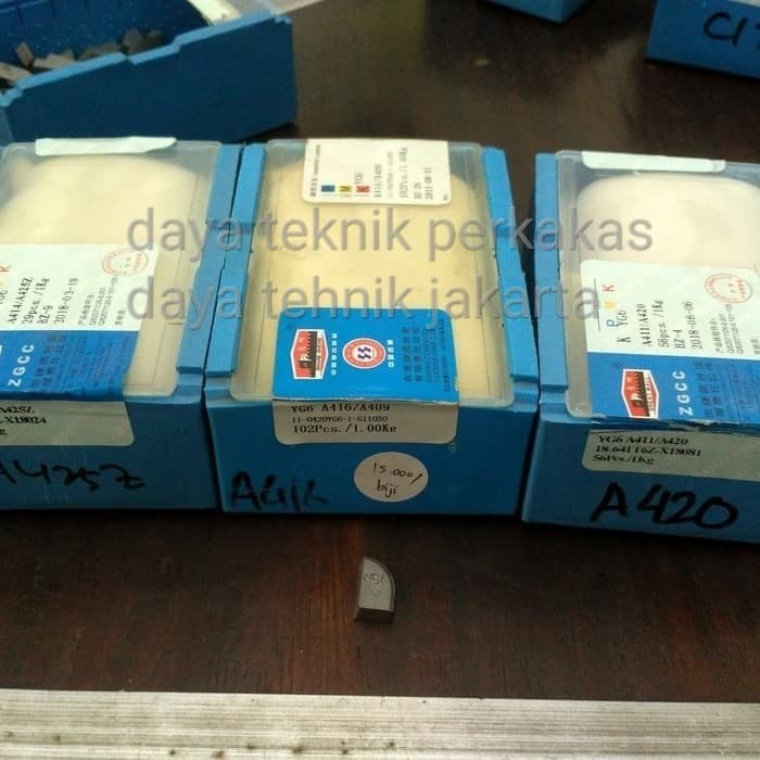 widia YG6 A420 - betel widia -betel bubut widia - tip widia yg6