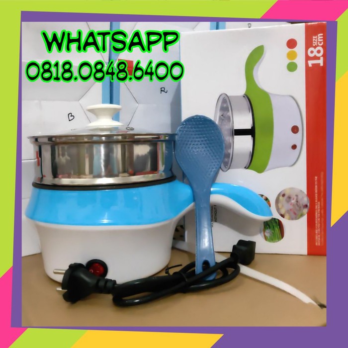 Panci Elektrik Serbaguna Panci Listrik Portable Elektrik Pan pb