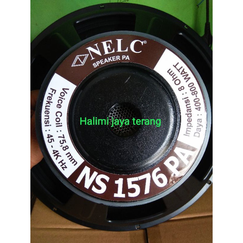speaker 15 inch Speaker nelc 1576 midlow spull 3 inch