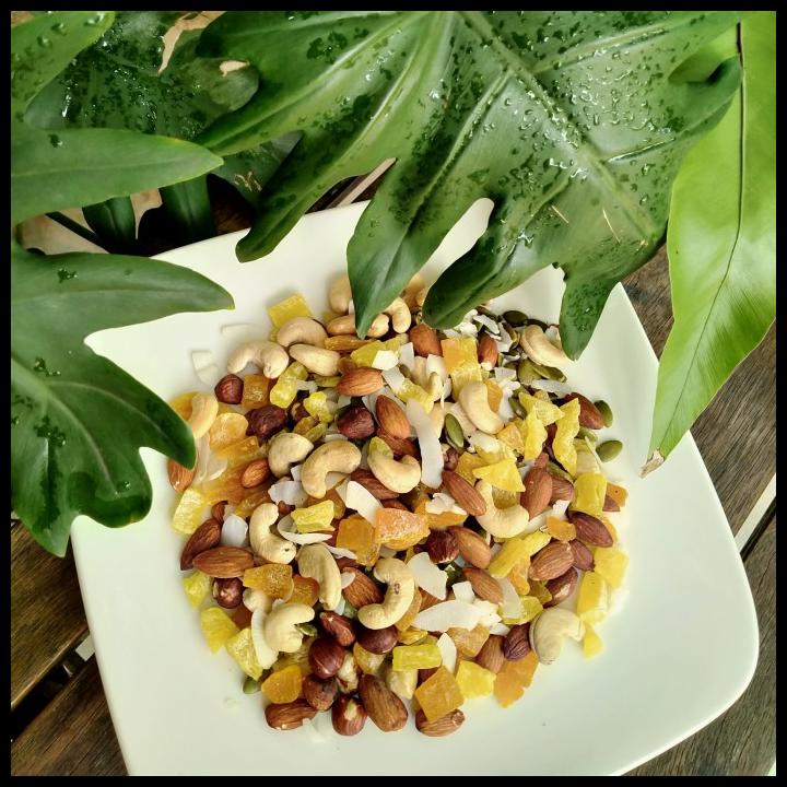 

DISKON TERBATAS !!! BEST SELLER-TRAILMIX-TROPICAL DELIGHTS 200GR.SUPERFOOD TERLARIS
