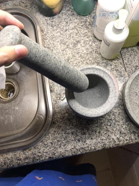 Cobek Batu 20cm+uleg