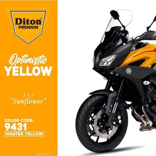 DITON Premium Pilok Pilox Cat Semprot - 9431 Master Yellow / Kuning (400cc)