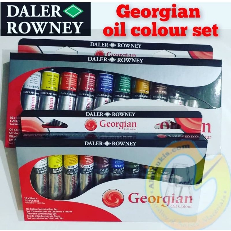 

cat minyak/ oil paint georgian set Daler rowney
