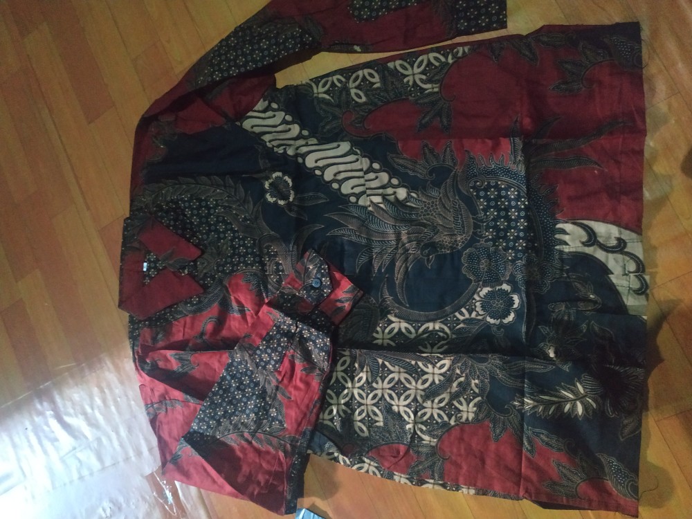 Size M L Xl Xxl Bswart Batik Hrb026 Kenongo Hem Pendek Padi Pekalongan M L Xl Batik Pria Murahl