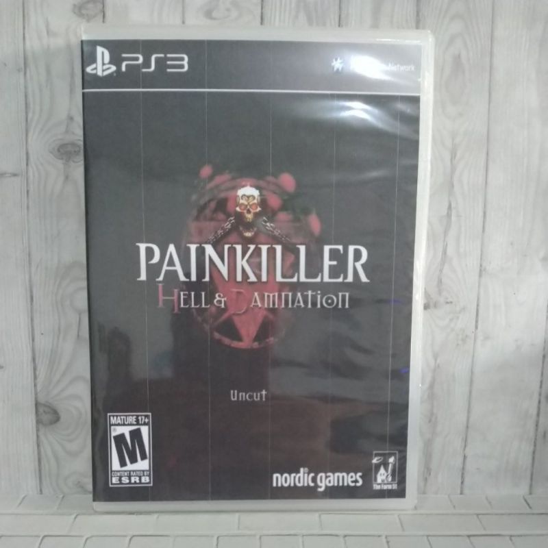 BD  KASET ORIGINAL PS3 PainKiller Hell and Damnation Usa Bahasa Inggris