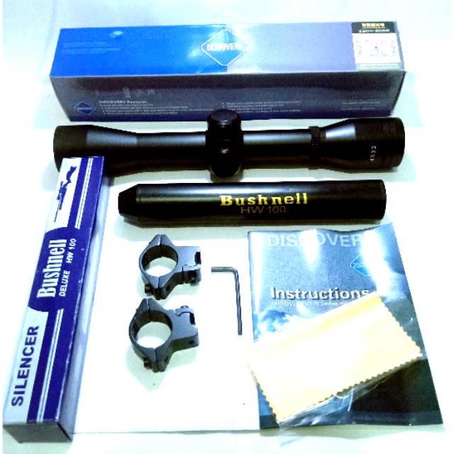 Teleskop Discovery vtr 4x32 bonus Perdam silincer HW100