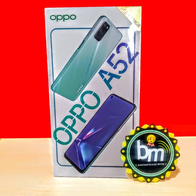 OPPO A52 RAM 6/128GB - Garansi Resmi OPPO Indonesia