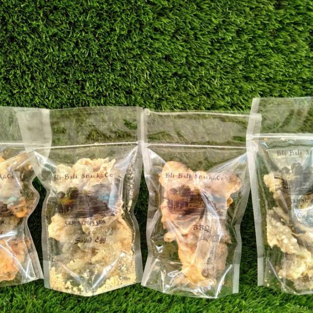 

Cryspi Salmon Skin (variant) produk UKM Bali