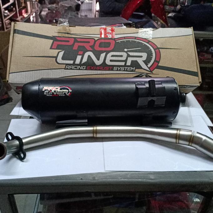Knalpot Proliner tipe Silent Nmax/Nmax new/Aerox