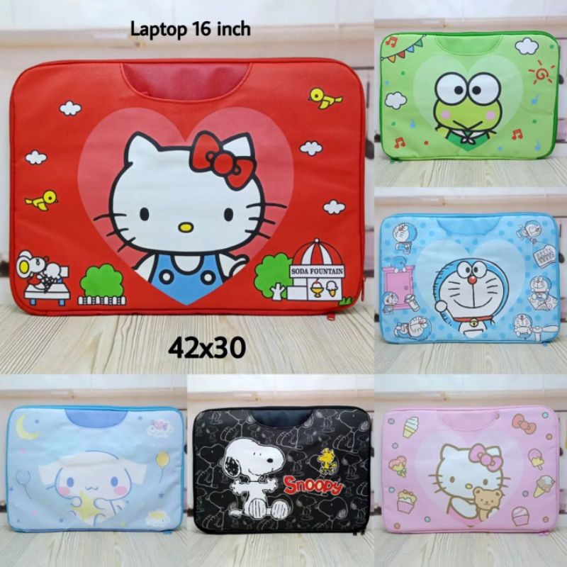 Tas laptop karakter 16 inch