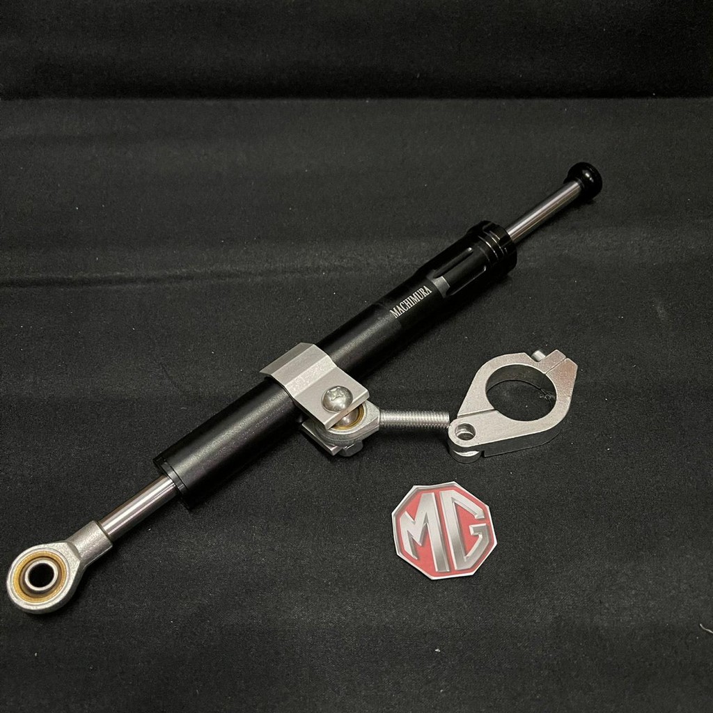 Stabilizer stang samping hidrolik cnc universal / Stabilizer samping steering damper hidrolik stang