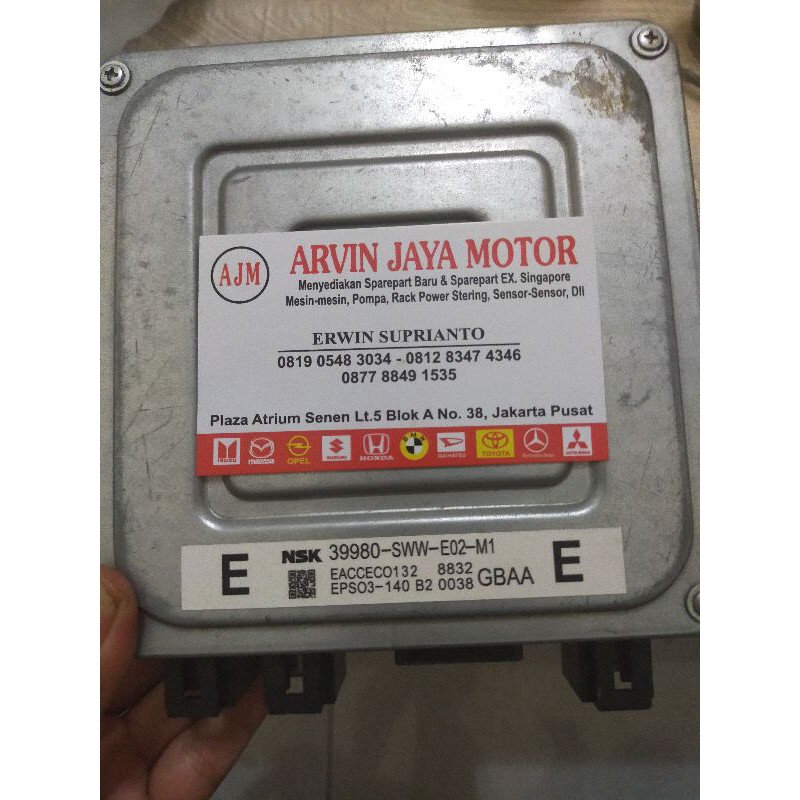 modul eps Honda CRV 2000cc 2007-2010