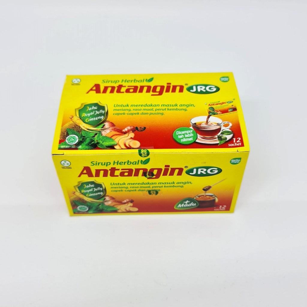 Antangin JRG cair + Madu 1 box isi 12 sachet