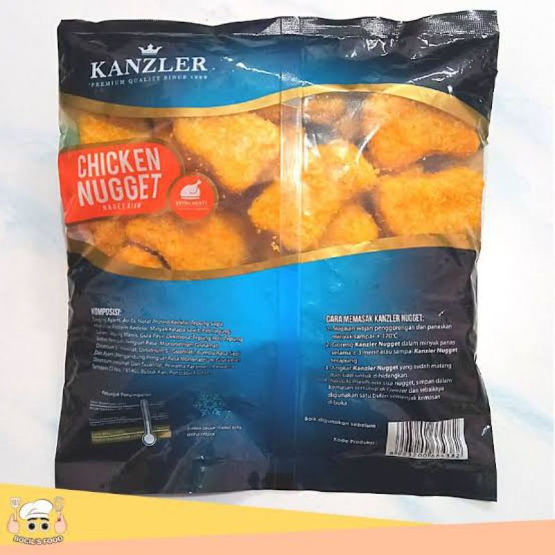 Chicken nugget kanzler Nugget ori Kanzler Frozen Food Chicken Nugget Premium Kanzler 450g